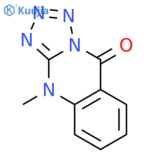 Tetrazolo[5,1-b]quinazolin-9(4H)-one, 4-methyl- structure