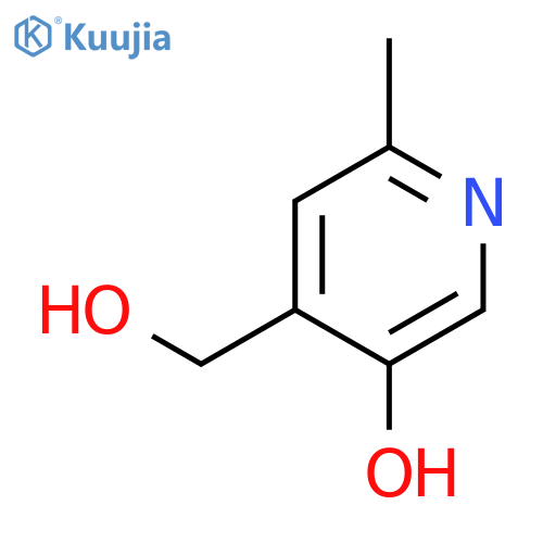 4-Pyridinemethanol, 5-hydroxy-2-methyl- structure