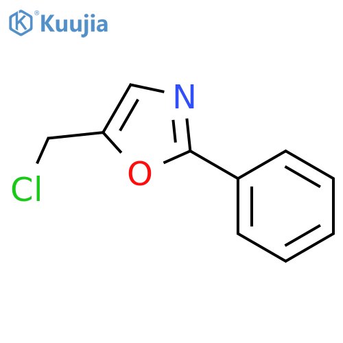 5-(Chloromethyl)-2-phenyl-1,3-oxazole structure