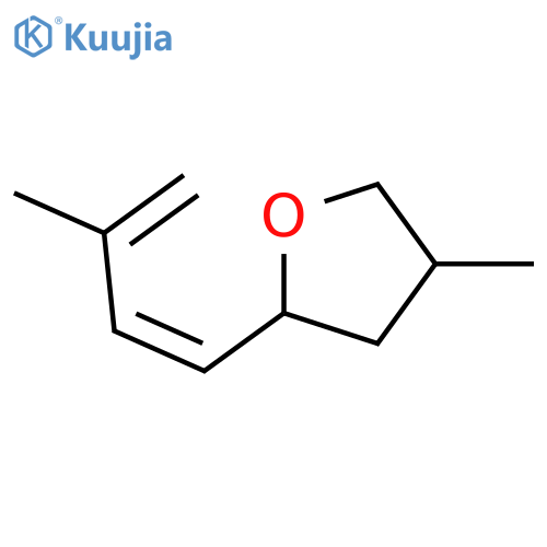 (2R)-Tetrahydro-4β-methyl-2-[(E)-3-methyl-1,3-butadienyl]furan structure