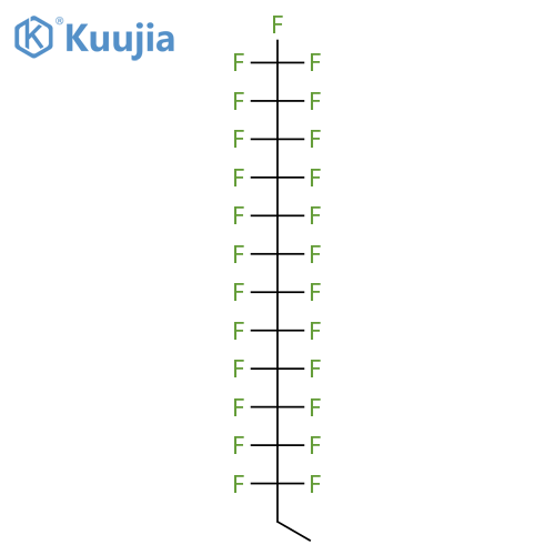 Tetradecane,1,1,1,2,2,3,3,4,4,5,5,6,6,7,7,8,8,9,9,10,10,11,11,12,12-pentacosafluoro- structure