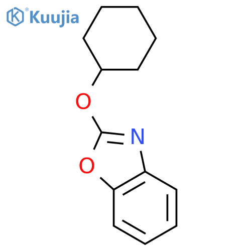 Benzoxazole, 2-(cyclohexyloxy)- structure