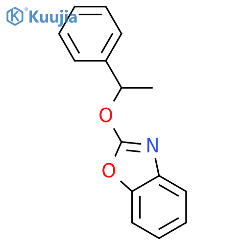 Benzoxazole, 2-(1-phenylethoxy)- structure