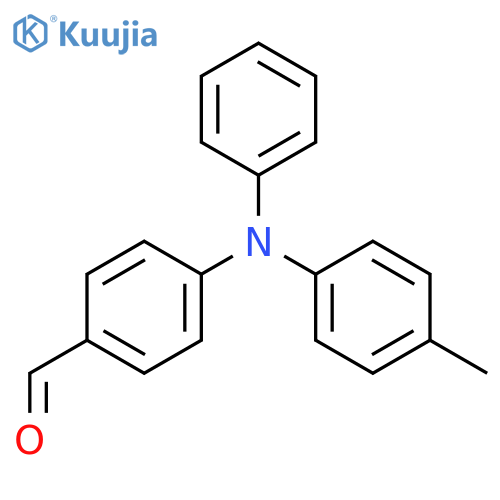 Benzaldehyde, 4-[(4-methylphenyl)phenylamino]- structure
