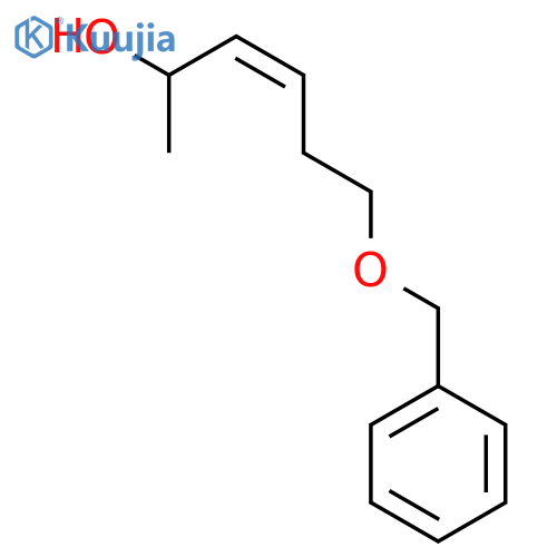 3-Hexen-2-ol, 6-(phenylmethoxy)-, (Z)- structure