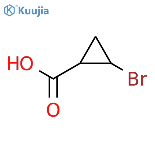 2-bromocyclopropane-1-carboxylic acid structure