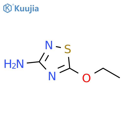 5-Ethoxy-1,2,4-thiadiazol-3-amine structure