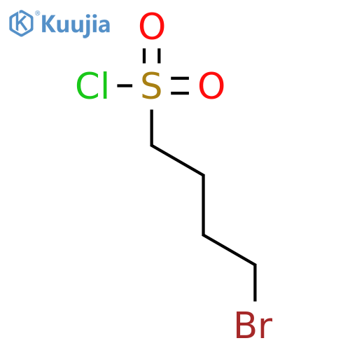 1-BUTANESULFONYL CHLORIDE, 4-BROMO- structure