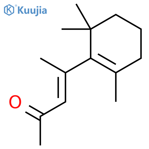 3-Penten-2-one, 4-(2,6,6-trimethyl-1-cyclohexen-1-yl)-, (E)- structure