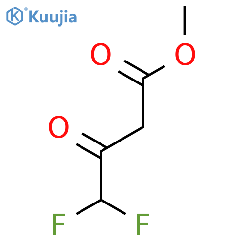 Methyl 4,4-Difluoro-3-oxobutanoate structure