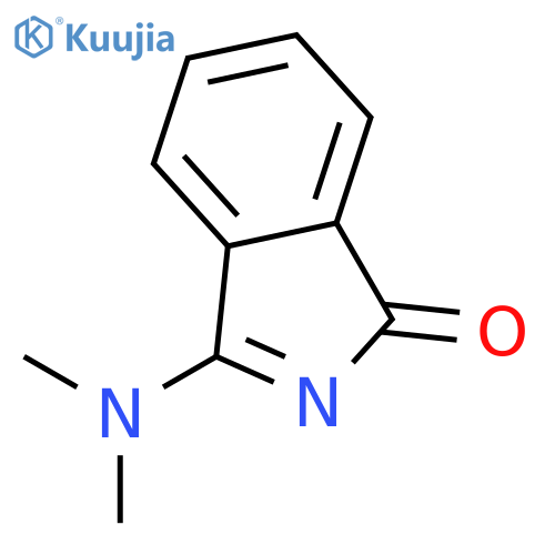 1H-Isoindol-1-one, 3-(dimethylamino)- structure