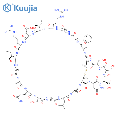 Atrial natriureticpeptide-21 (rat) (9CI) structure