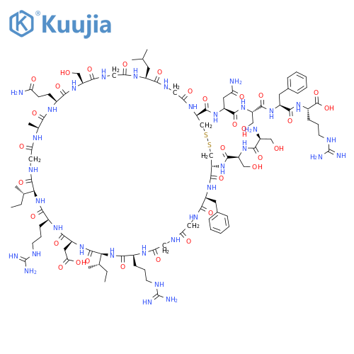 Atrial natriureticpeptide-23 (rat) (9CI) structure