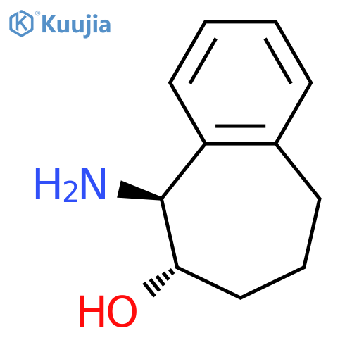 5-Amino-6,7,8,9-tetrahydro-5H-benzo[7]annulen-6-ol structure