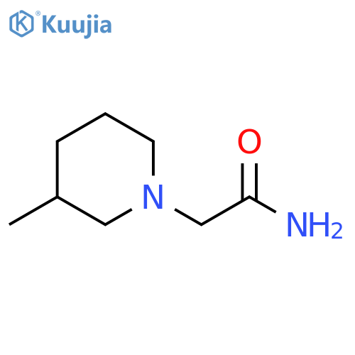 2-(3-methylpiperidin-1-yl)acetamide structure