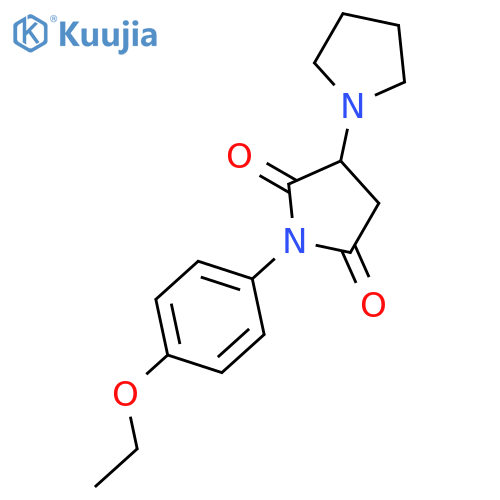 [1,3'-Bipyrrolidine]-2',5'-dione, 1'-(4-ethoxyphenyl)- structure