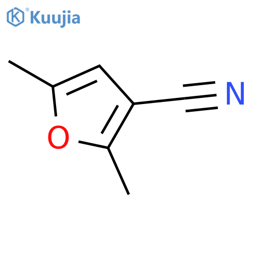 2,5-dimethylfuran-3-carbonitrile structure