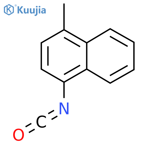 1-Isocyanato-4-methylnaphthalene structure