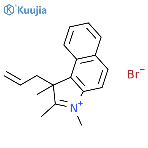 1,2,3-Trimethyl-1-(2-propen-1-yl)-1H-benzeindoliumbromide structure
