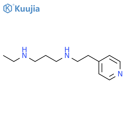 1,3-Propanediamine, N-ethyl-N'-[2-(4-pyridinyl)ethyl]- structure