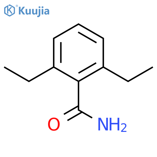 Benzamide, 2,6-diethyl- structure