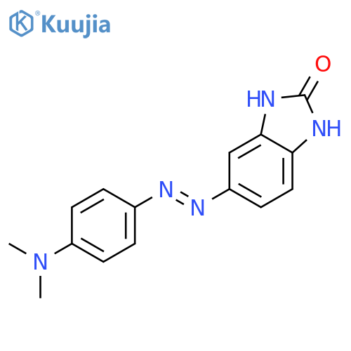 2H-Benzimidazol-2-one, 5-[[4-(dimethylamino)phenyl]azo]-1,3-dihydro- structure