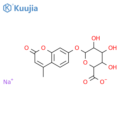 4-Methylumbelliferyl a-L-Idopyranosiduronic Acid, Sodium Salt structure