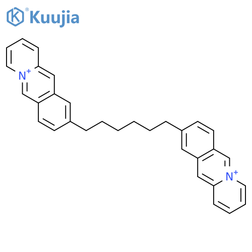 BENZO[B]QUINOLIZINIUM, 9,9'-(1,6-HEXANEDIYL)BIS- structure