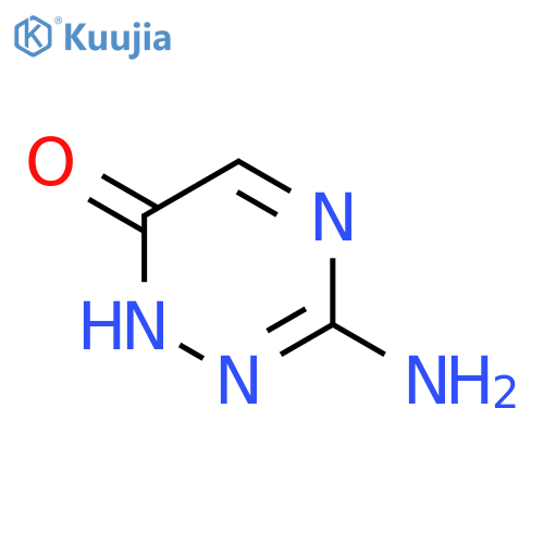1,2,4-TRIAZIN-6(1H)-ONE, 3-AMINO- structure