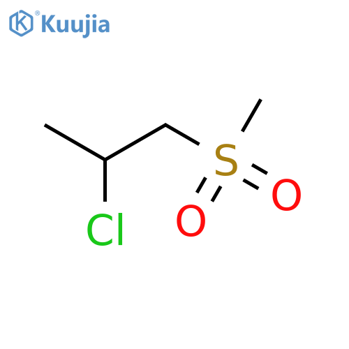 PROPANE, 2-CHLORO-1-(METHYLSULFONYL)- structure
