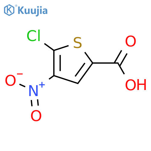 5-Chloro-4-nitrothiophene-2-carboxylic acid structure