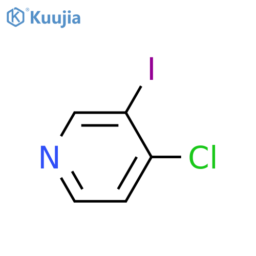 4-Chloro-3-iodopyridine structure
