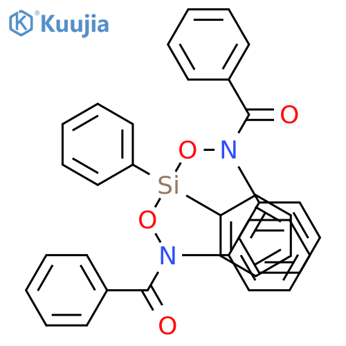 Benzamide, N,N'-[(diphenylsilylene)bis(oxy)]bis[N-phenyl- structure