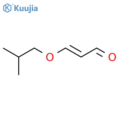 2-Propenal, 3-(2-methylpropoxy)-, (E)- structure