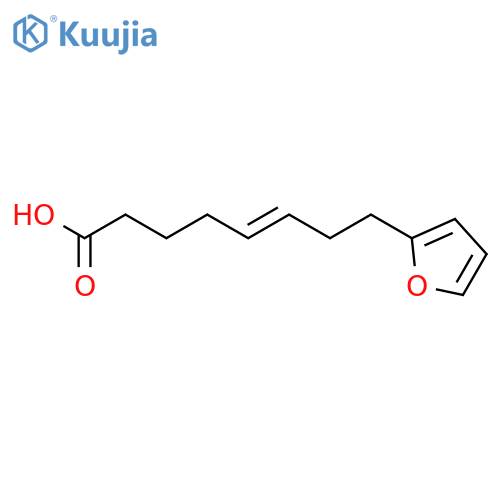 5-Octenoic acid, 8-(2-furanyl)- structure