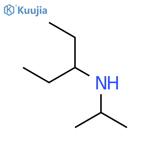 Isopropyl-pentan-3-yl-amine structure