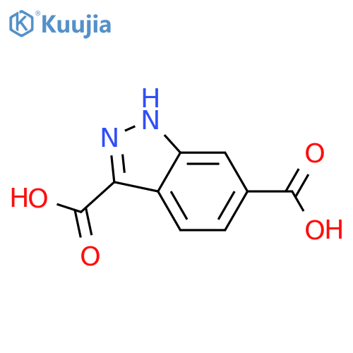 1H-Indazole-3,6-dicarboxylic Acid structure