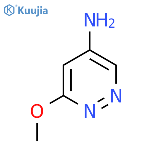 6-Methoxypyridazin-4-amine structure