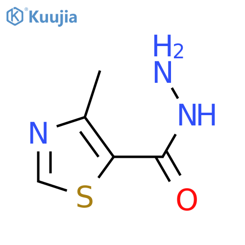 4-methyl-1,3-thiazole-5-carbohydrazide structure