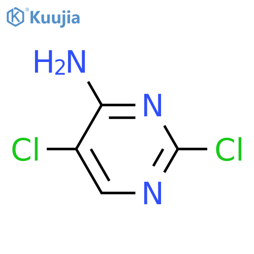 2,5-Dichloropyrimidin-4-amine structure