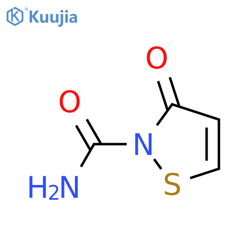 2(3H)-Isothiazolecarboxamide,3-oxo- structure