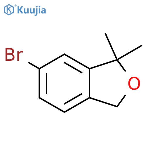 Isobenzofuran, 6-bromo-1,3-dihydro-1,1-dimethyl- structure