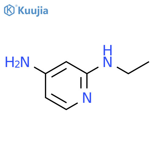 4-Amino-2-ethylaminopyridine structure