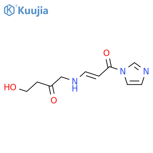 1-(4-Aza-8-hydroxy-6-oxo)oct-2-en-1-oylimidazole(mixture E/Z) structure