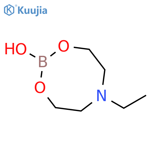 4H-1,3,6,2-Dioxazaborocine, 6-ethyltetrahydro-2-hydroxy- structure