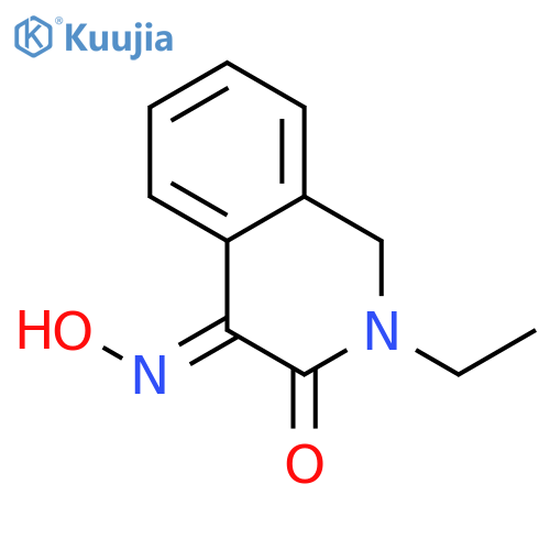 3,4-Isoquinolinedione, 2-ethyl-1,2-dihydro-, 4-oxime, (E)- structure