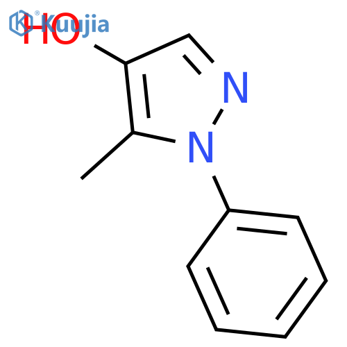 1H-Pyrazol-4-ol, 5-methyl-1-phenyl- structure