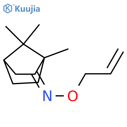 Bicyclo[2.2.1]heptan-2-one, 1,7,7-trimethyl-, O-2-propenyloxime, (Z)- structure