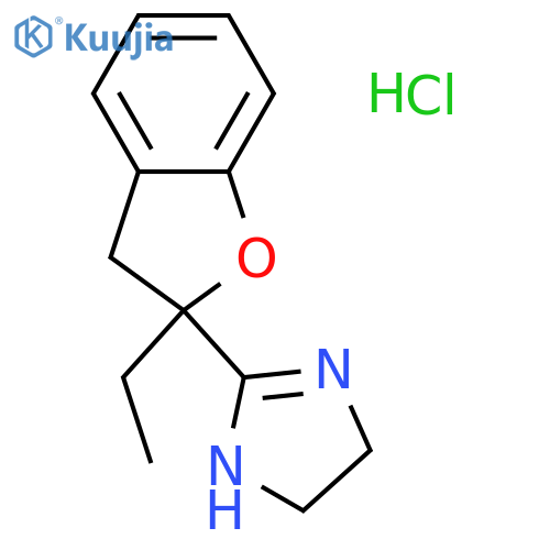 Efaroxan hydrochloride structure
