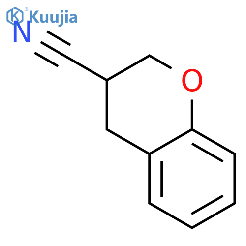 Chroman-3-carbonitrile structure